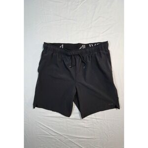 Alive Shorts Mens XL Black Quick Dry Polyester